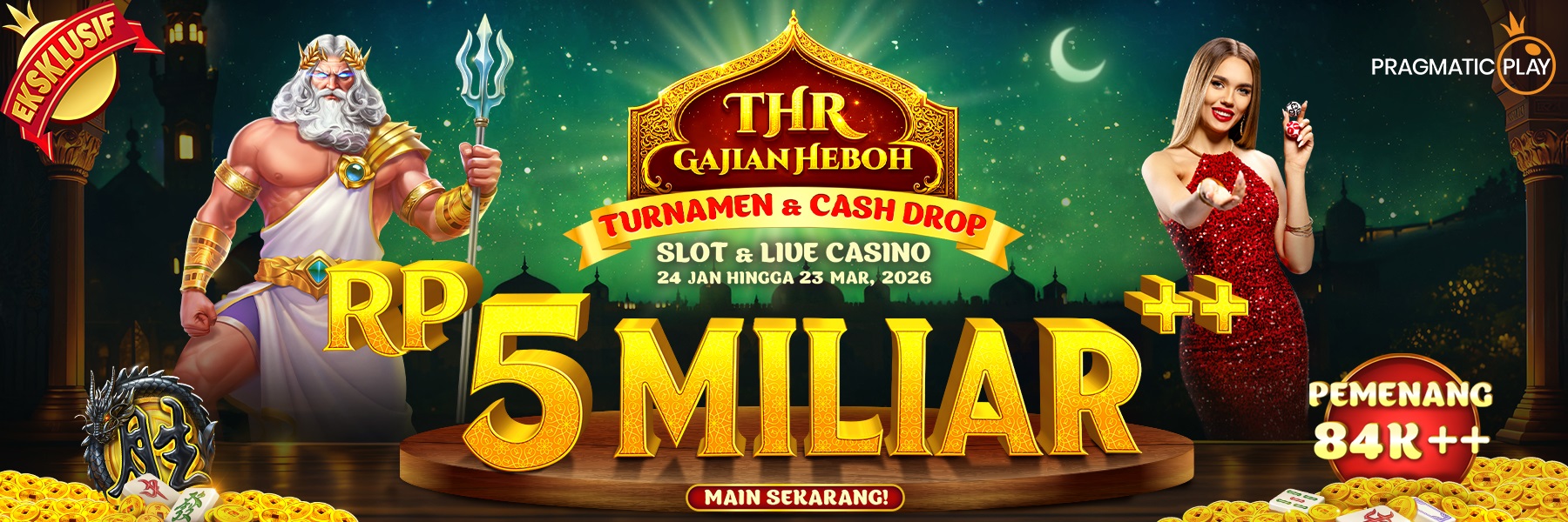 THR - GAJIAN HEBOH - Pragmatig Play